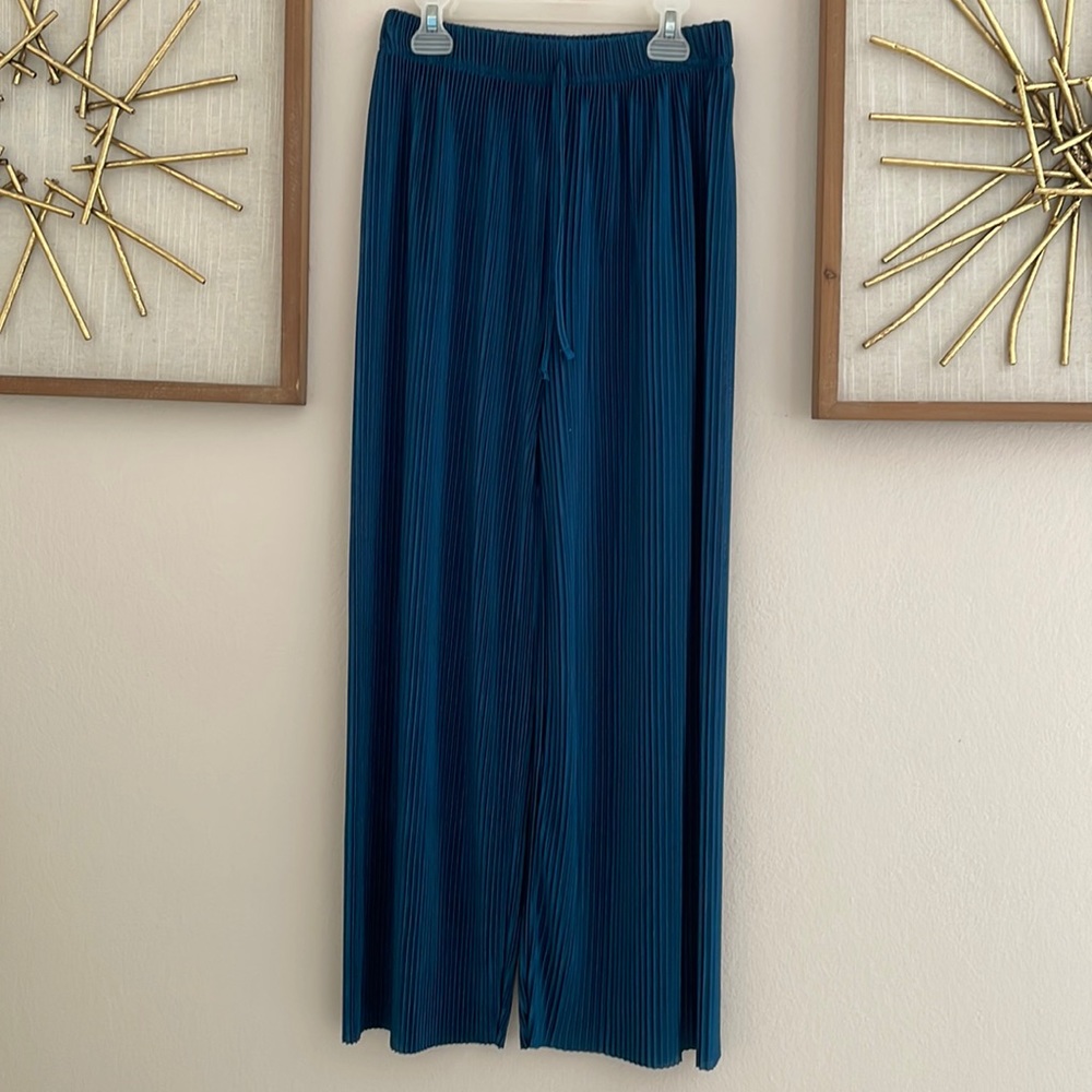 Shein peacock blue pants. Size: O/S